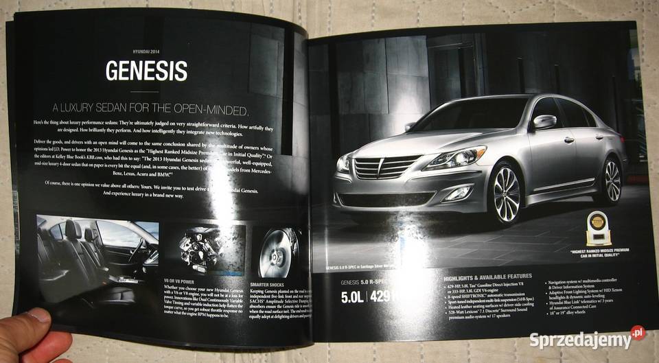 Hyundai 2014 Full Line prospekt katalog sprzedam