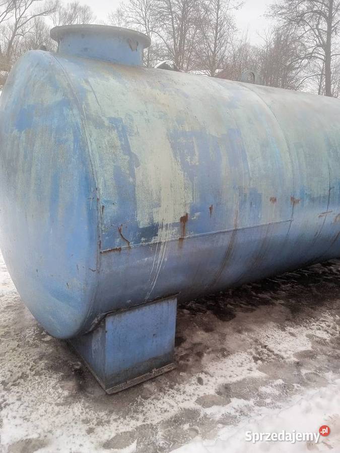 Zbiornik stalowy 20m3 20000 L 20 Beczkowóz woda sprzedam