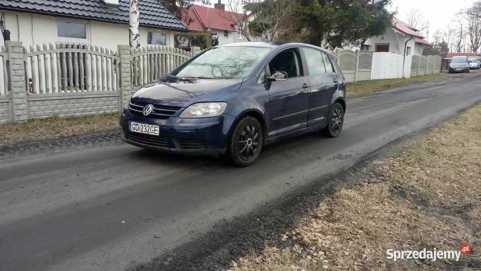 VW Golf plus 2006 rok 1.9 TDI uszkodzony po wandaliźmie