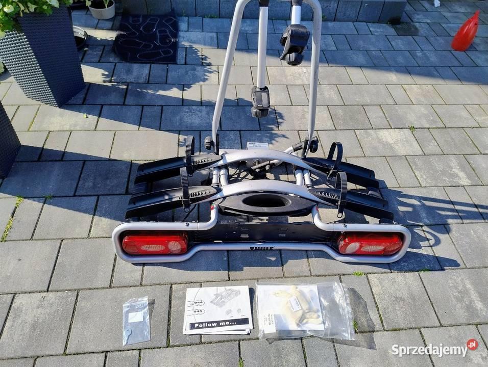 Bagażnik rowerowy na hak DWA ROWERY THULE Części i akcesoria Kraków sprzedam