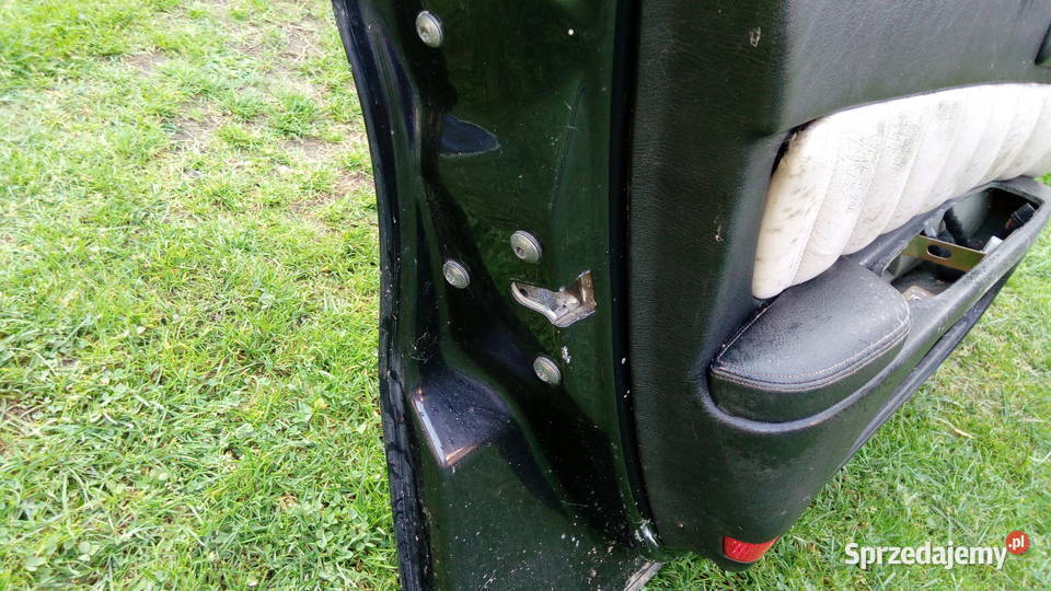 Drzwi lewy przód Alfa Romeo 166 granatowe małopolskie Tarnów