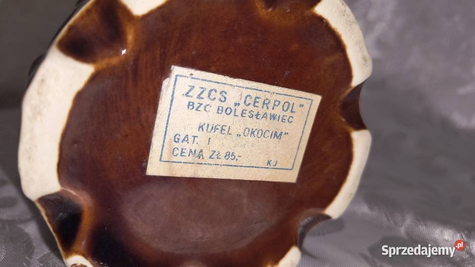 kufel Bolesławiec Okocim Porcelana i szkło łódzkie Chorzew