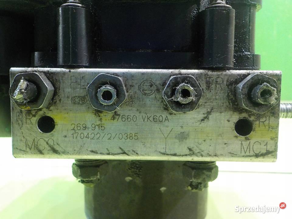 NISSAN NV200 15 DCI 17r VAN pompa ABS 47660VK60A Pompy hamulcowe mazowieckie Suków