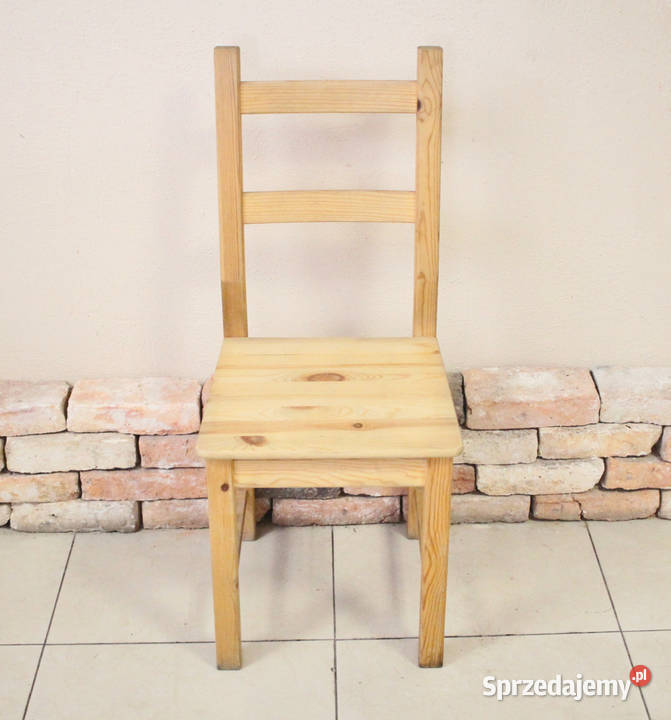 Drewniane krzesełka STOŁKI DO KUCHNI Pszczyna