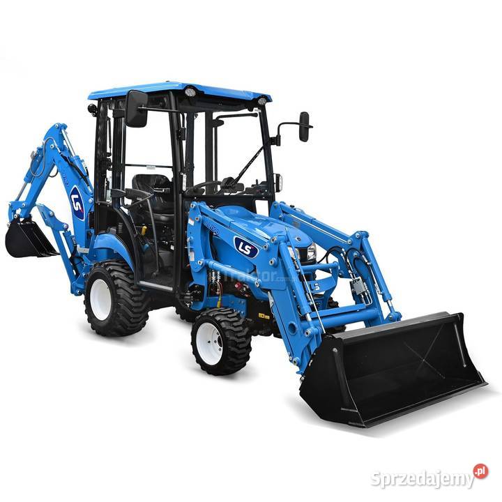 LS Tractor MT125 4x4 247 IND CAB koparka LB1107 Tajęcina