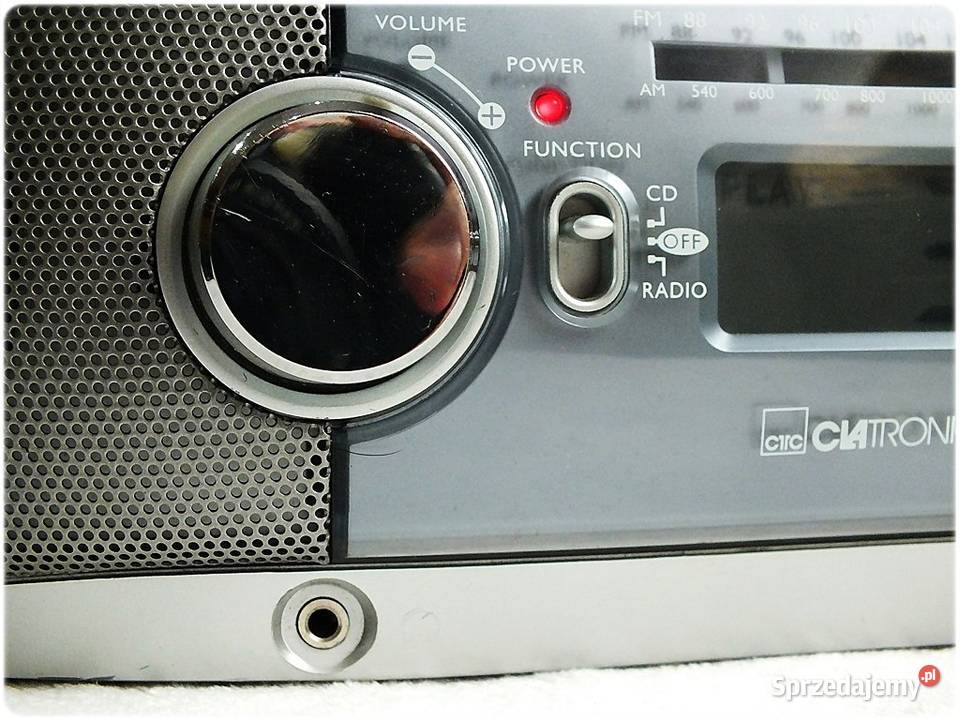 Radioodtwarzacz CD CLATRONIC SR573 Fajne zgrabne Żary