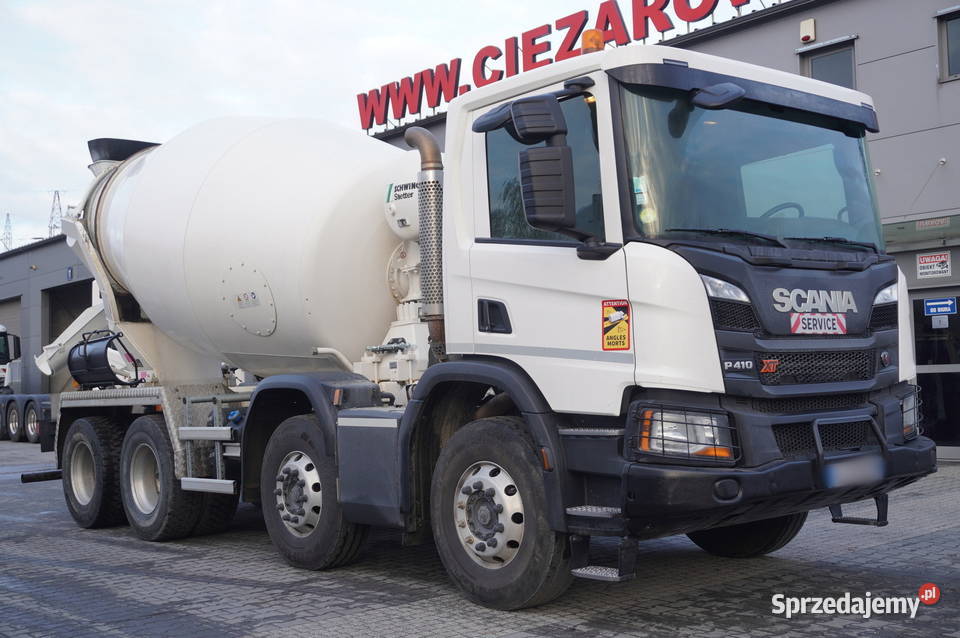 Scania P410 XT 8x4 80 SCHWINGSTATTER AM 9 FHC 9 Kraków
