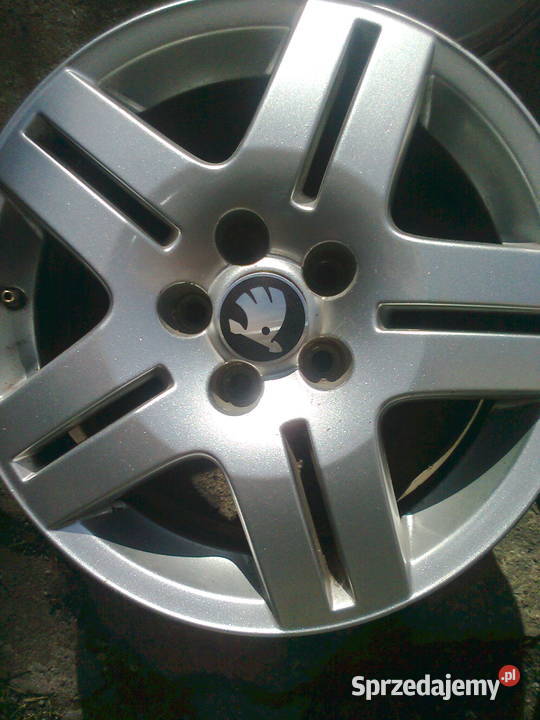 Felgi aluminiowe 15 Skoda Fabia Octavia Volkswagen OE podkarpackie
