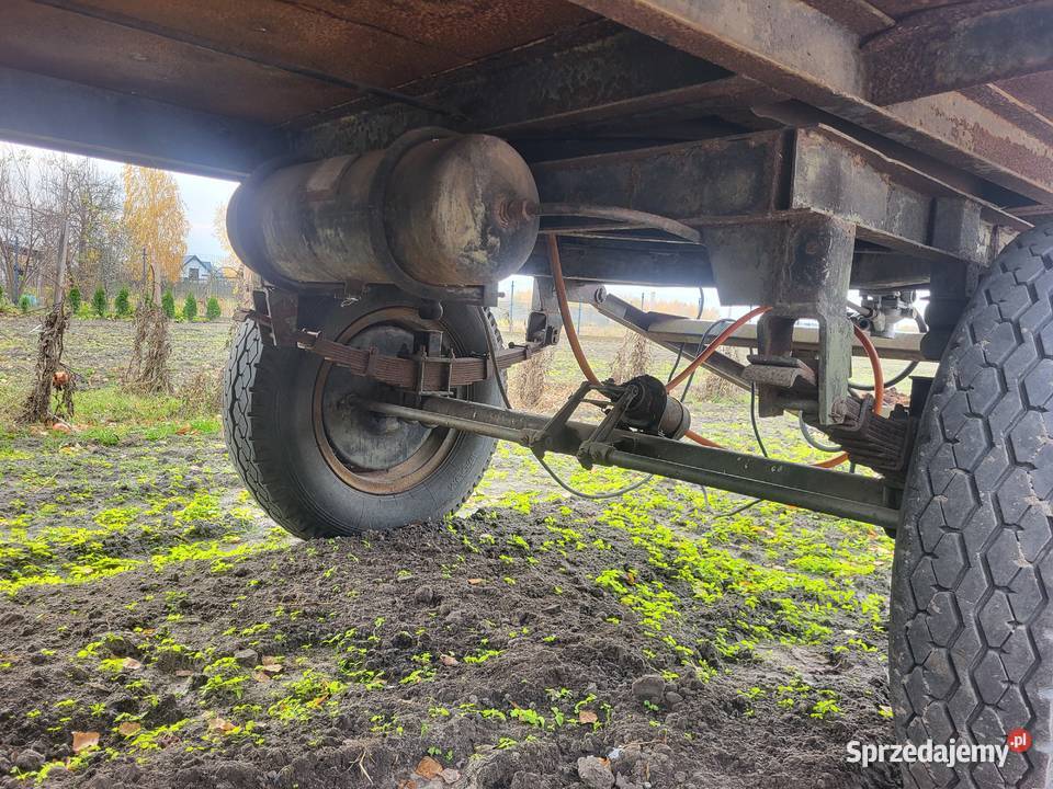 Przyczepa 4 tony zarejestrowana Przyczepy rolnicze Wiskitki