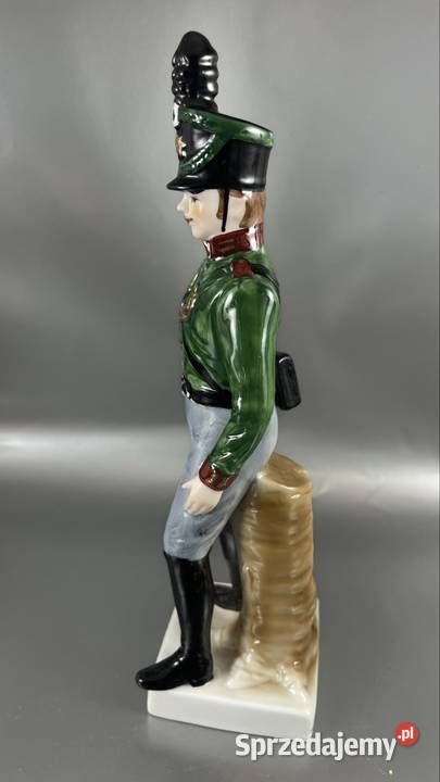 Porcelanowa figurka żołnierza Zielona Góra