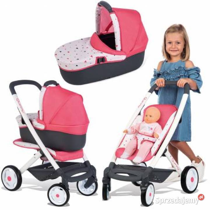 SMOBY WÓZEK LALEK 3W1 MAXI COSI QUINNYstelaż