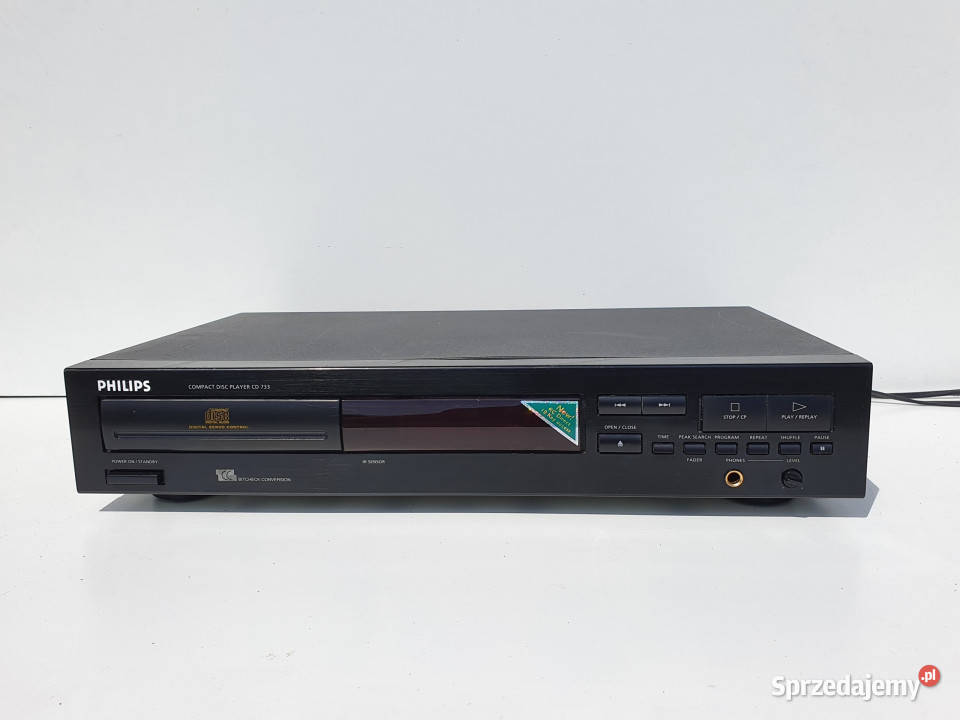 Odtwarzacz kompaktowy CD player Philips CD733 Odtwarzacze CD i MD Międzychód