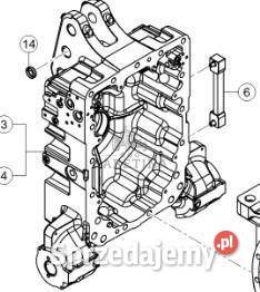 Claas Lexion 970 Obudowa Tylnego Mostu