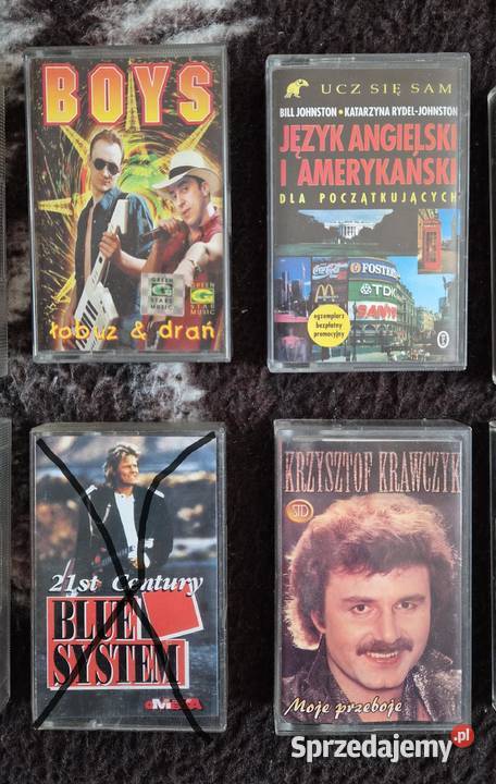 Kasety magnetofonowe RÓŻNE Tomaszów Mazowiecki