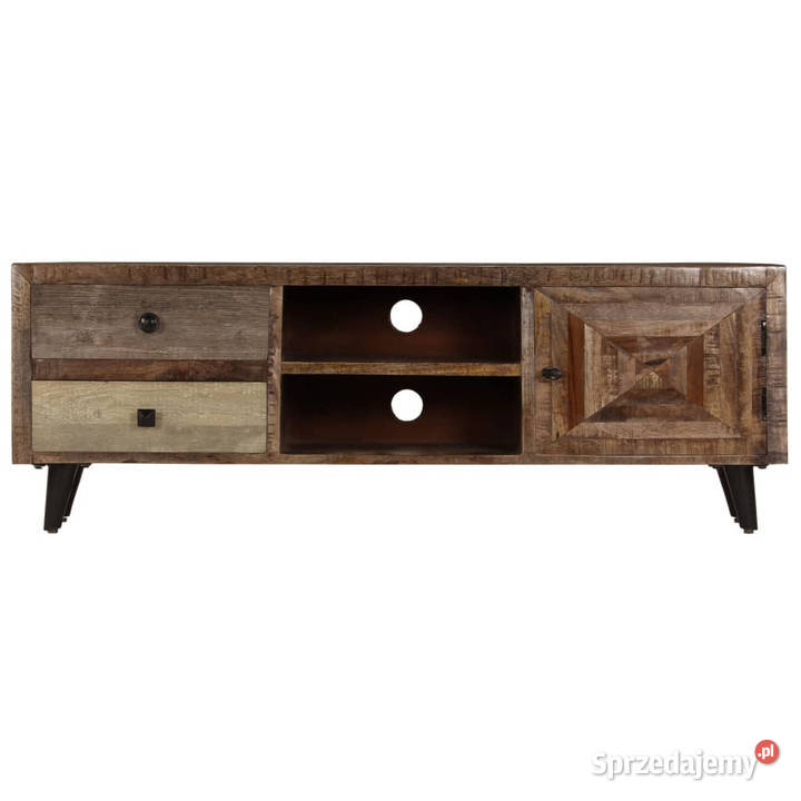 Szafka pod TV 118x30x40 lite drewno mango Warszawa