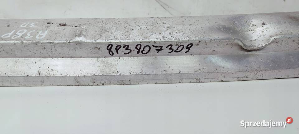 BELKA POD ZDERZAK TYŁ AUDI A3 8P3 3D 8P3807309