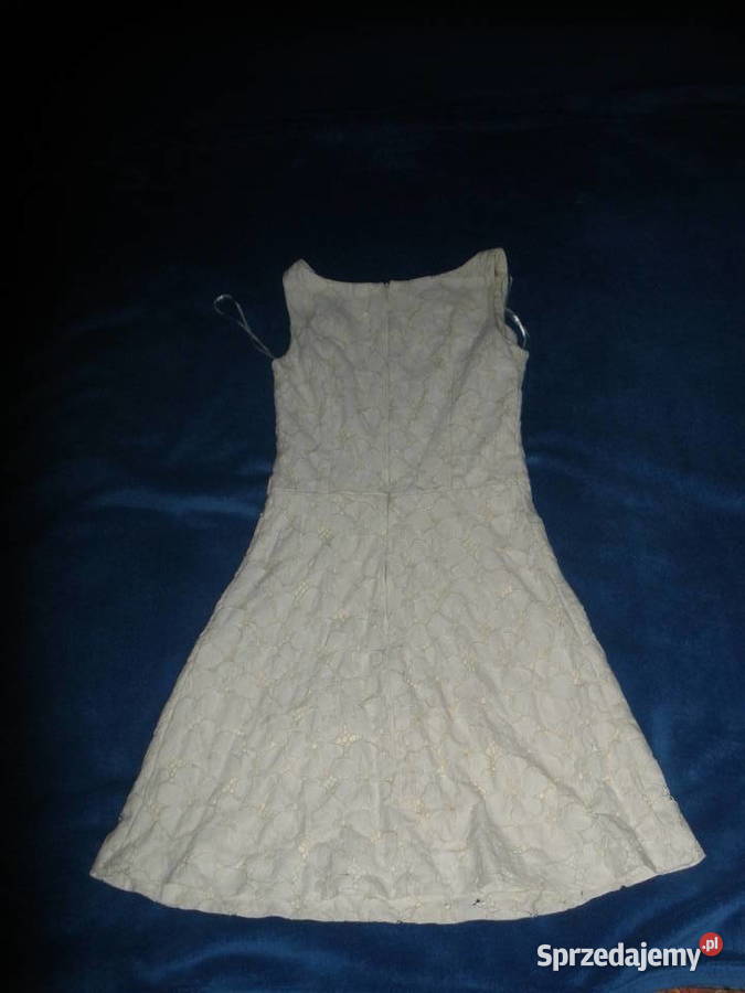 Sukienka biała koronkowa Top Secret Spódnice i sukienki małopolskie Kraków