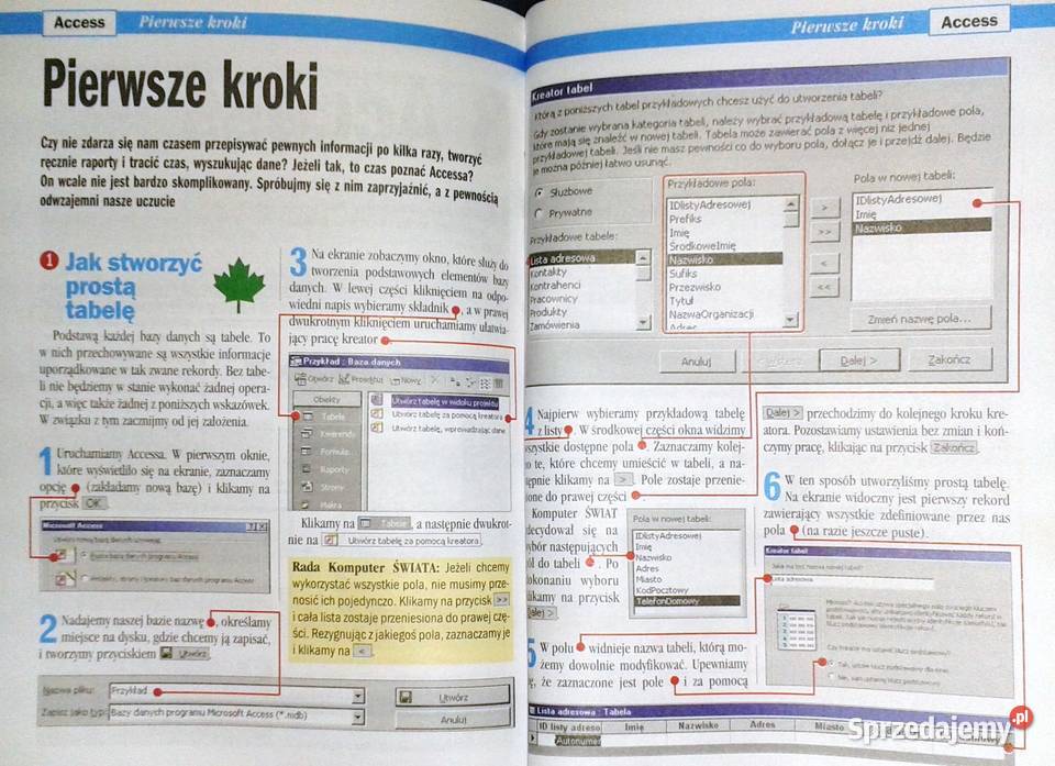 Office 2000 Wskazówki każdego Word Outlook Chełm