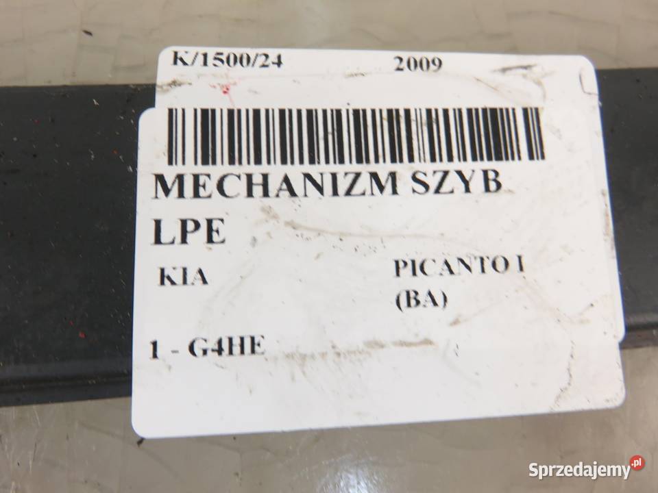 PODNOŚNIK SZYBY LEWY PRZEDNI KIA PICANTO I małopolskie