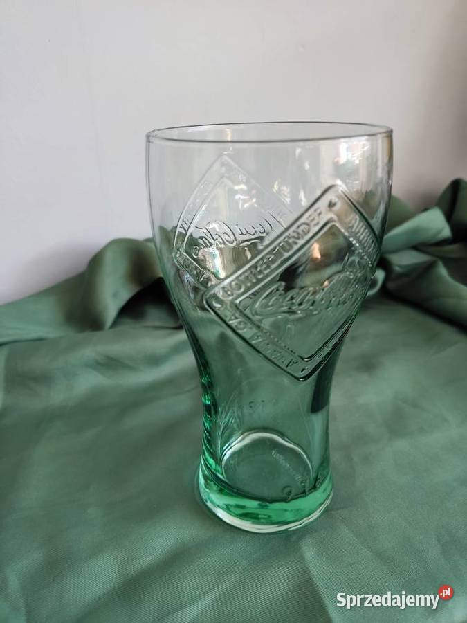 Szklanka kolekcjonerska Coca Cola stylizowana na Porcelana i szkło Głuchołazy