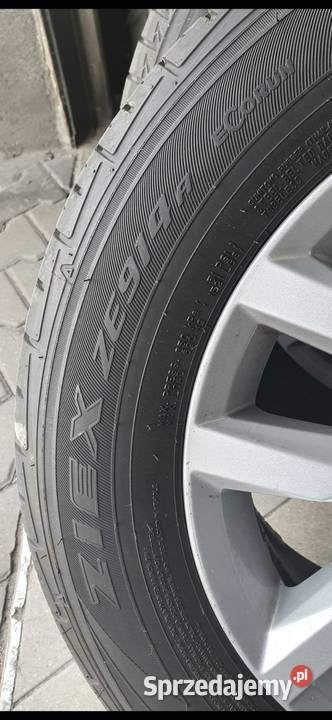 Felgi VW 16 5x112 ET41 Opony letnie Brigestone mazowieckie Radom