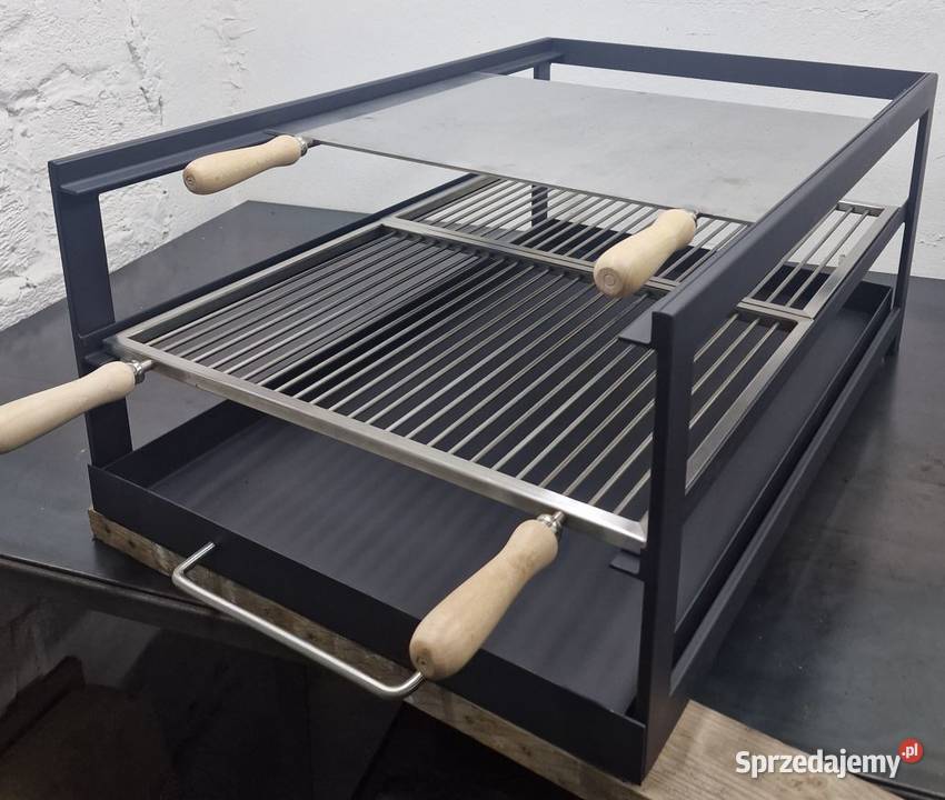 Wkład do grilla palenisko ruszt nierdzewny grill Sucha Beskidzka