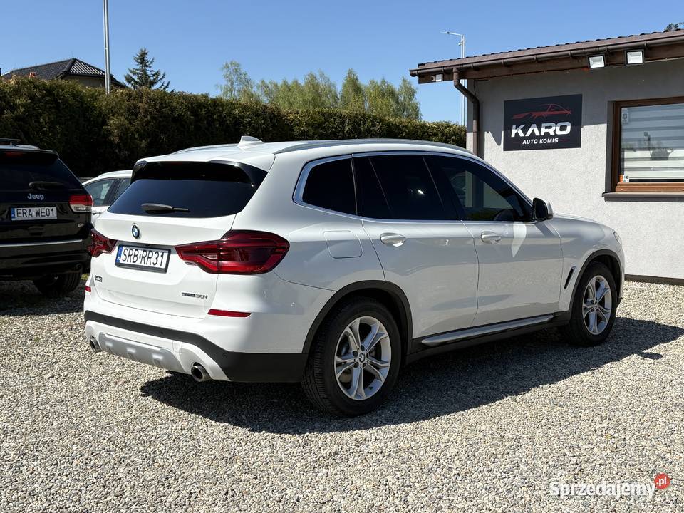 BMW X3 z 2020r Gwarancja światła do jazdy dziennej Paniówki