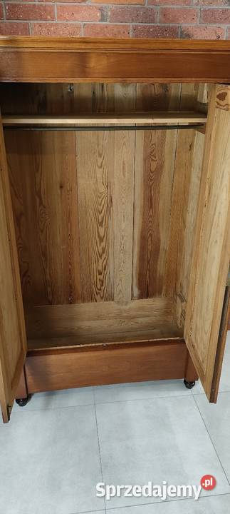 Piękna szafa secesyjna Łagów