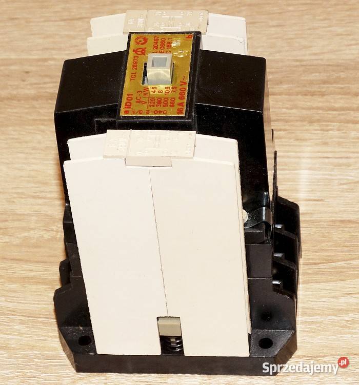 Stycznik mocy ID 01 firmy EAW 16 A 660 V 50 Hz z Gliwice