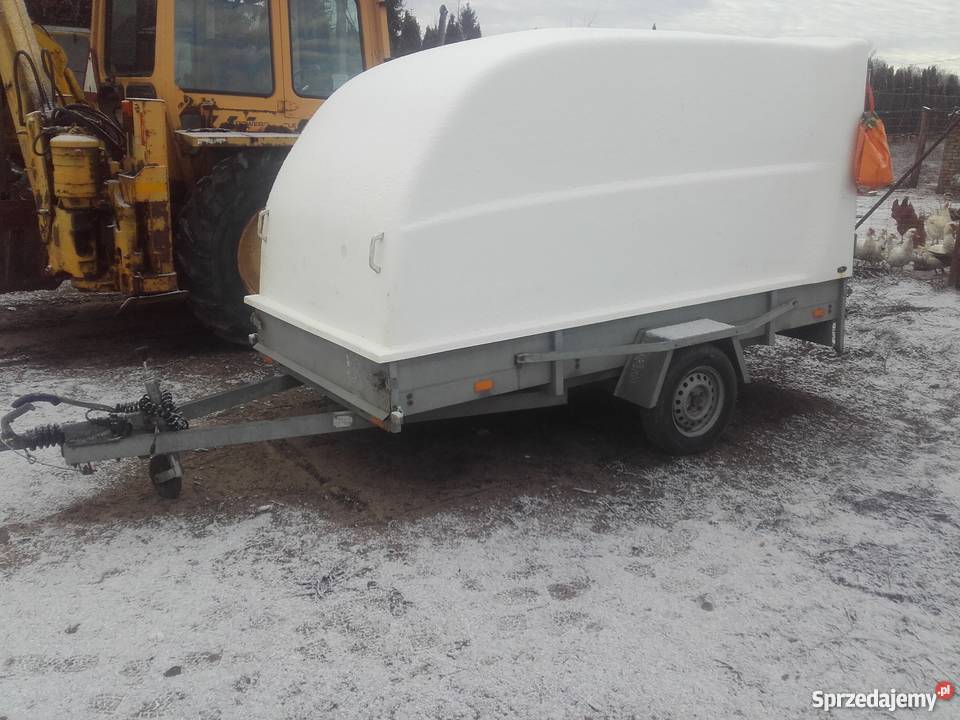 Przyczepka z zabudową solidna Bobolice