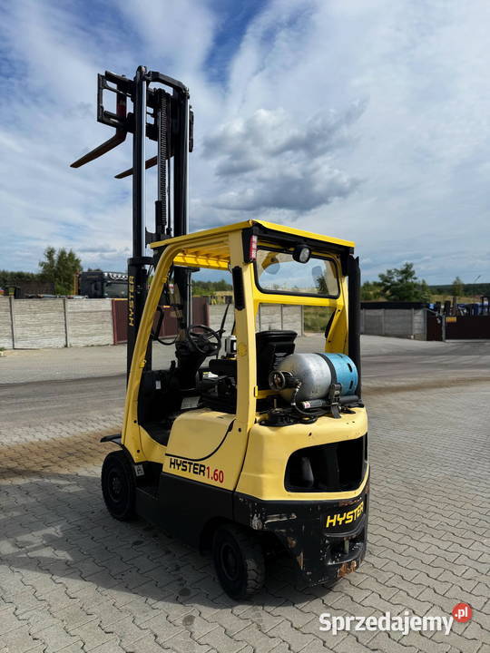 wózek widłowy HYSTER H16FT LPG wolny skok Hyster Działoszyn sprzedam