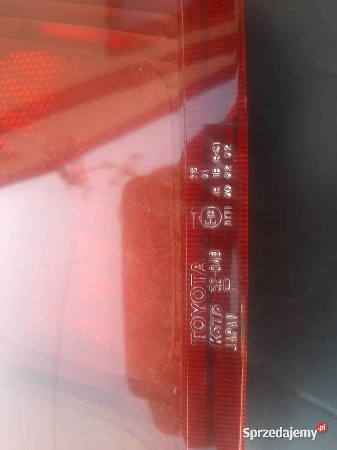 Lampa tył toyota Yaris 1 Biała Podlaska