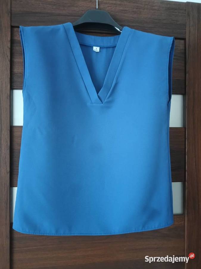 Nowa bluzeczka damska letnia S bez rękawa Śrem