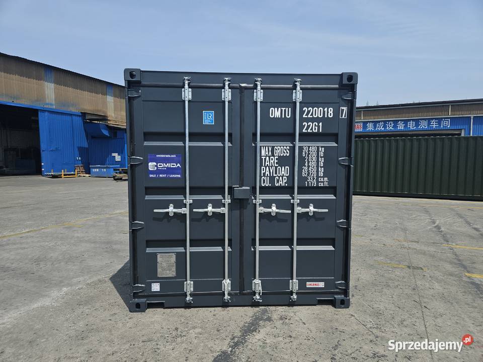 Kontener magazynowy morski 2025r 20DV nowy 6 Magazynowanie Koszalin