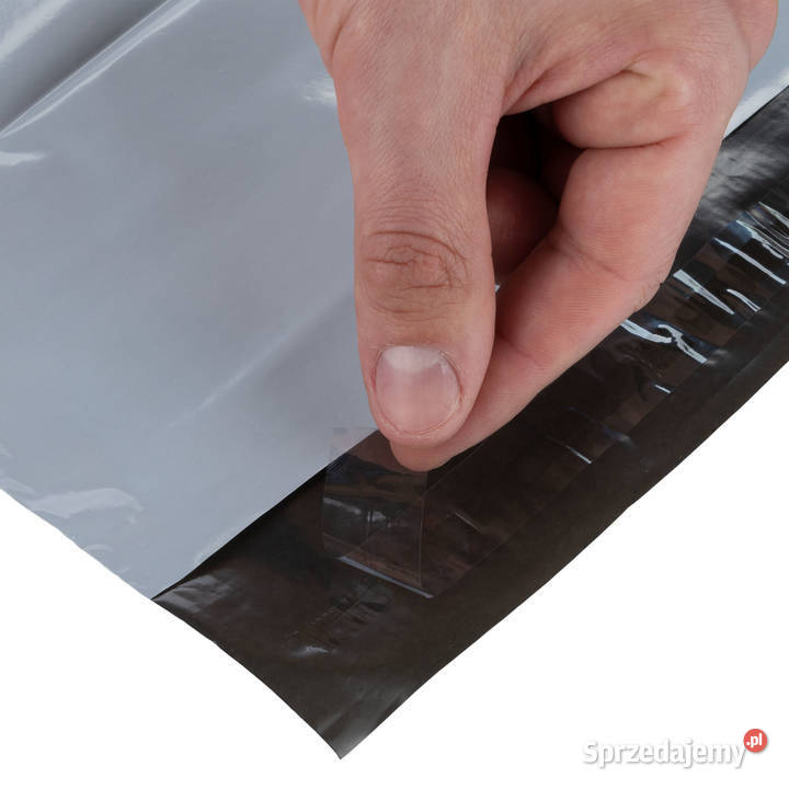 Foliopaki Białe 500x610 mm 100 LDPE Wodoodporne Ludźmierz sprzedam