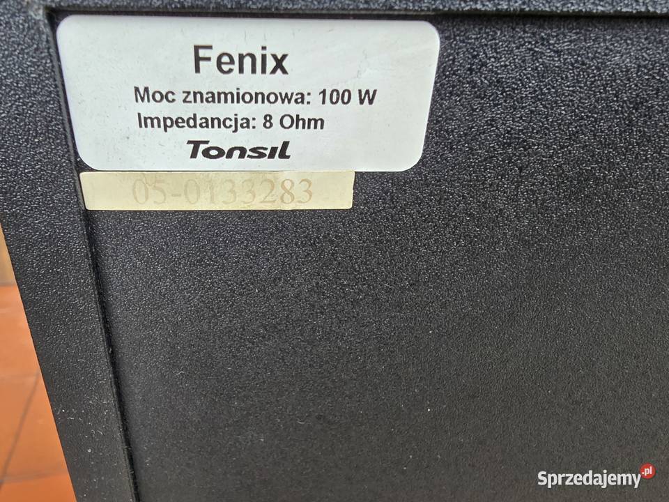 tonsil fenix front 100w 8ohm Chełm Śląski