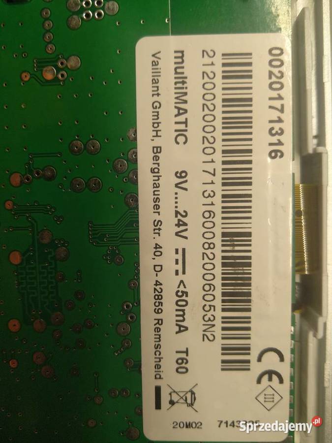 Sterownik vaillant vrc 700 multimatic Izdebnik sprzedam