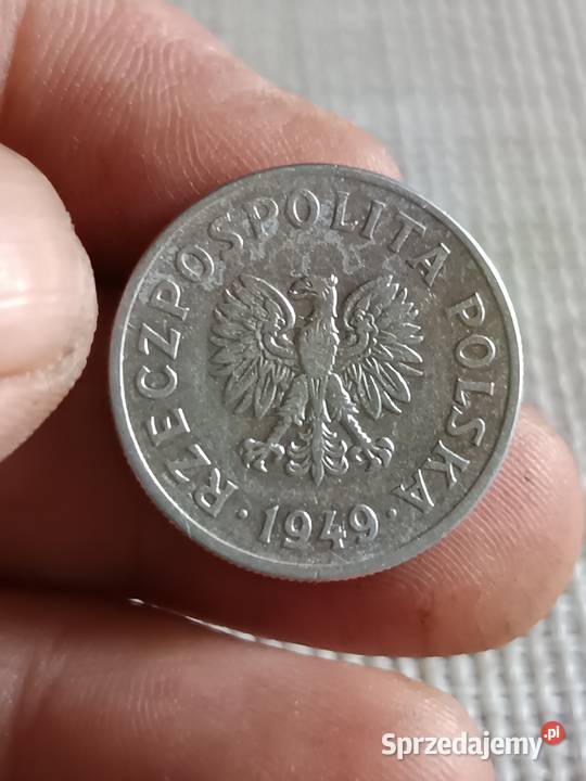 Sprzedam monete 50 groszy 1949 jj mala skretka Chełm