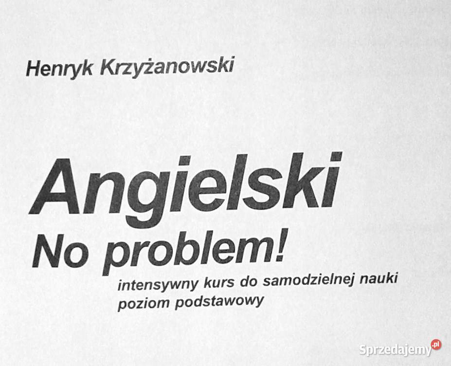 Angielski No problem Poziom podstawowy Henryk