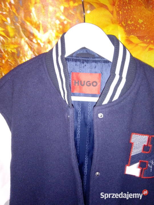 Hugo Boss Virgin Wolle kurtka bejsbolówka Mińsk Mazowiecki