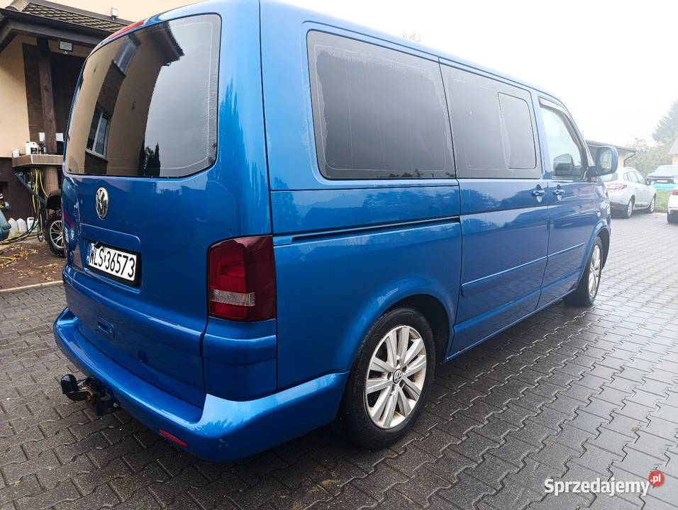 VW Multivan T5 Volkswagen Transporter 25 TDI 200 Multivan mazowieckie