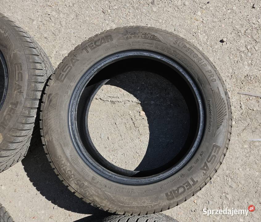4 Opony zimowe 20555R16 ESA TECAR SuperGrip PRO pomorskie Gdańsk