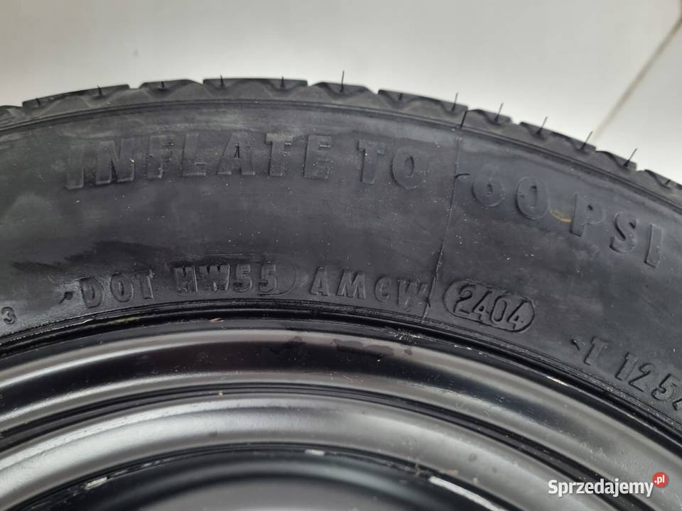 KOŁO DOJAZDOWE 12580 R15 98ABNB 2150836 4x108