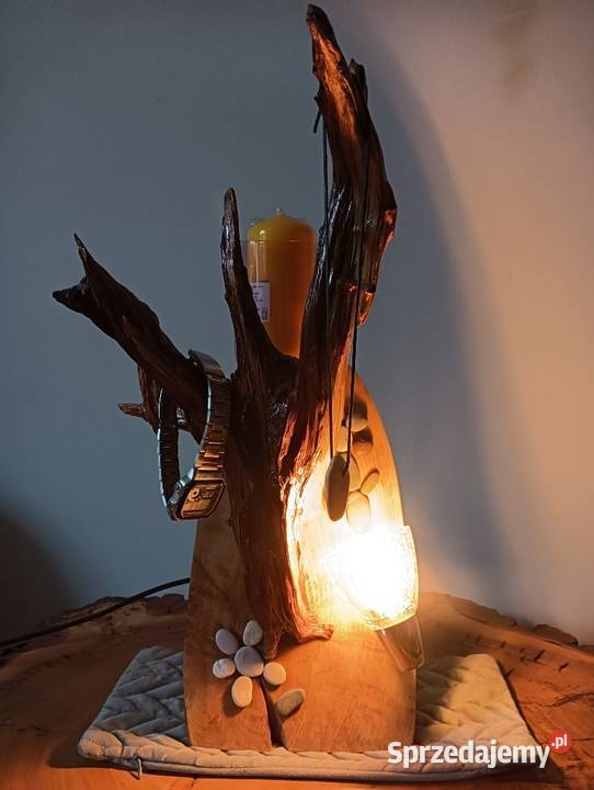 Lampa świecznik kwietnik Skawina