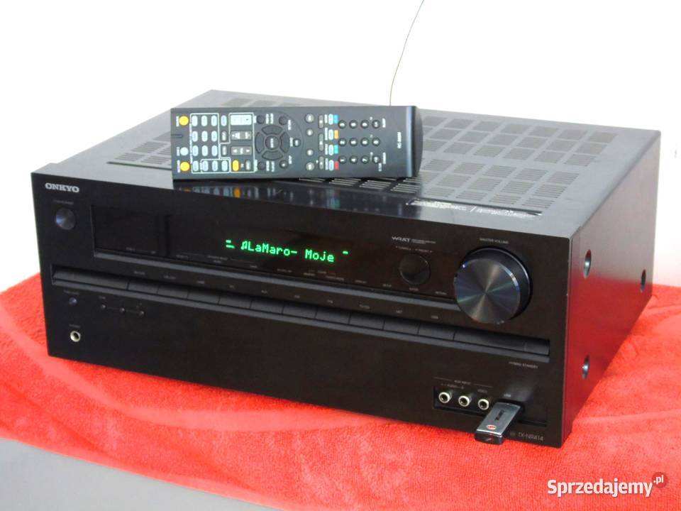 Amplituner Onkyo TX414 pilot sprawny USB mp3 Amplitunery Jasło