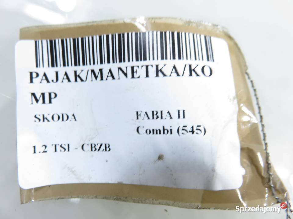 PRZEŁĄCZNIK ZESPOLONY SKODA FABIA II 6Q0953503EE osobowe