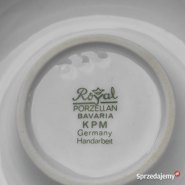 PRZEPIĘKNY PORCELANOWY PODGRZEWACZ BOGATE sprzedam