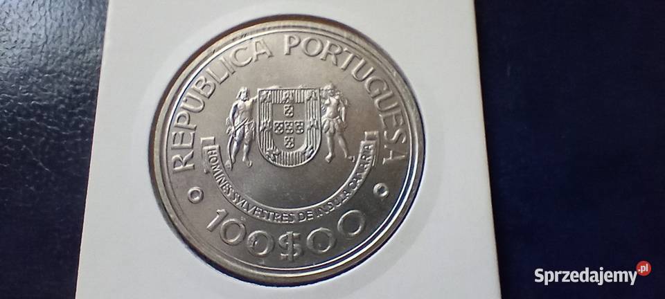 Stare monety 100 eskudo 1989 Portugalia podkarpackie Lesko