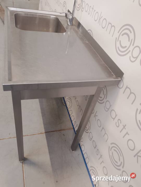 Stół ze zlewemL 110x60x85 Biznes i Przemysł