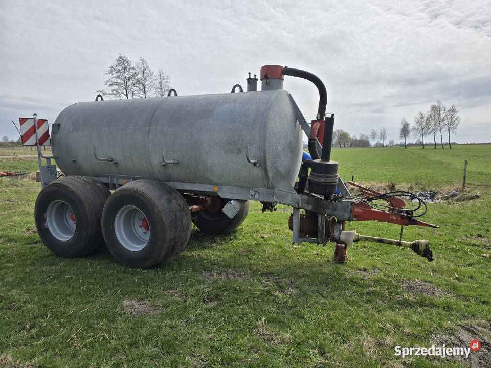 Wóz asenizacyjny KOTTE VT7000 tandem skrętny 7 Rudolfowo